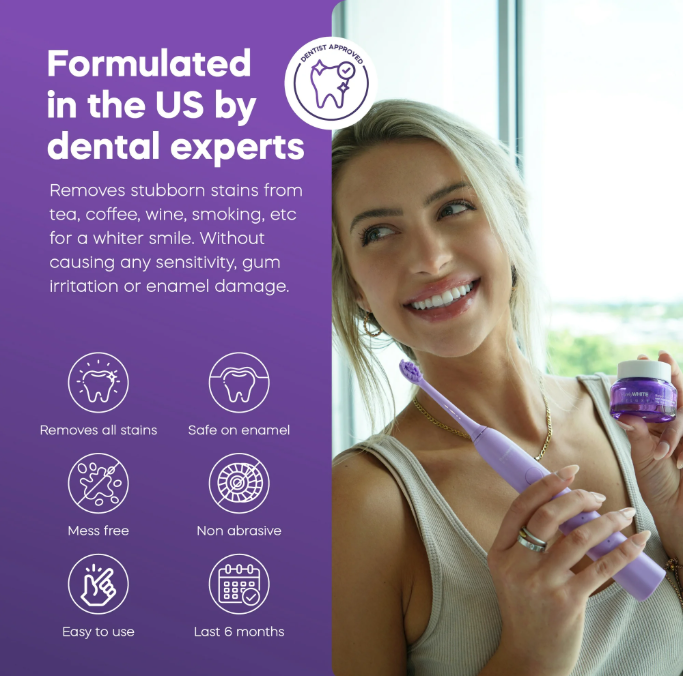 Simply Purple Teeth Brightening Powder